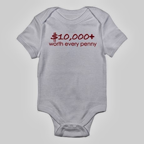 Worth Every Penny Fertility Treatment Infant Bodysuit