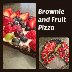 http://momstown.ca/recipe/brownie-and-fruit-pizza