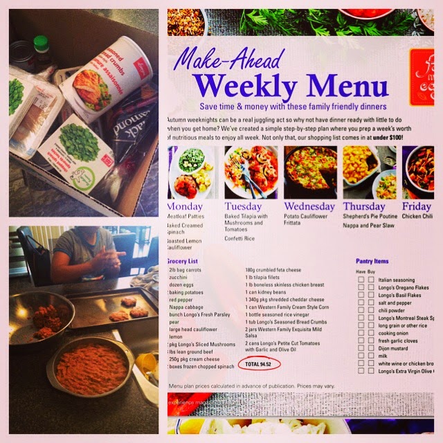 how to make a dinner menu card