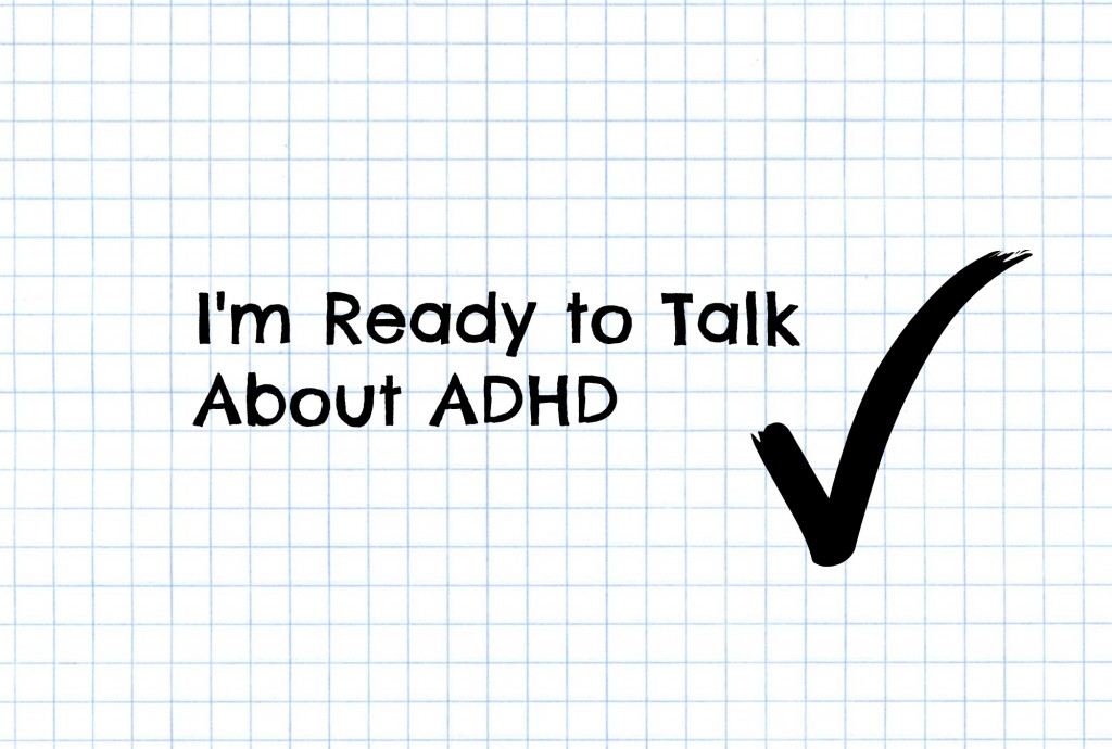 talking about ADHD